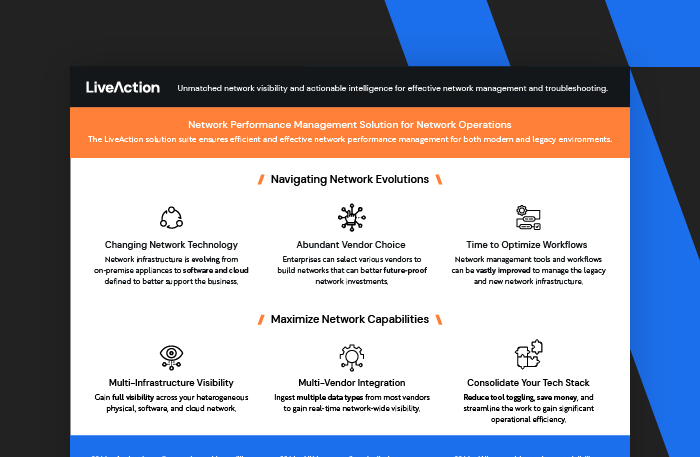 Network Performance Monitoring Solution for Network Operators