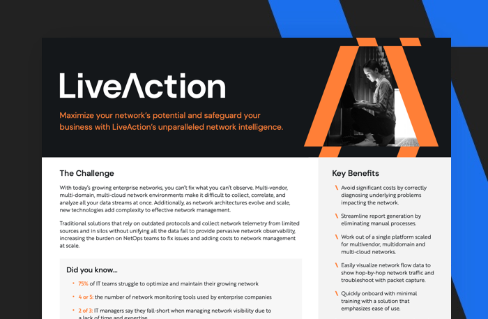 LiveAction Solution Overview