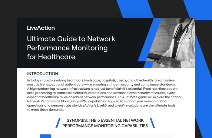 Ultimate Guide to Network Performance Monitoring for Healthcare