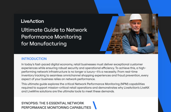 Ultimate Guide to Network Performance Monitoring for Manufacturing