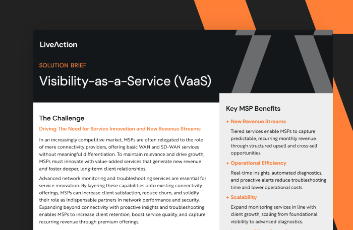 Visibility-as-a-Service (VaaS)