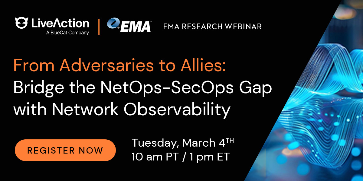 From Adversaries to Allies: Bridge the NetOps-SecOps Gap with Network Observability